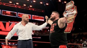 HHH and Kevin Owens